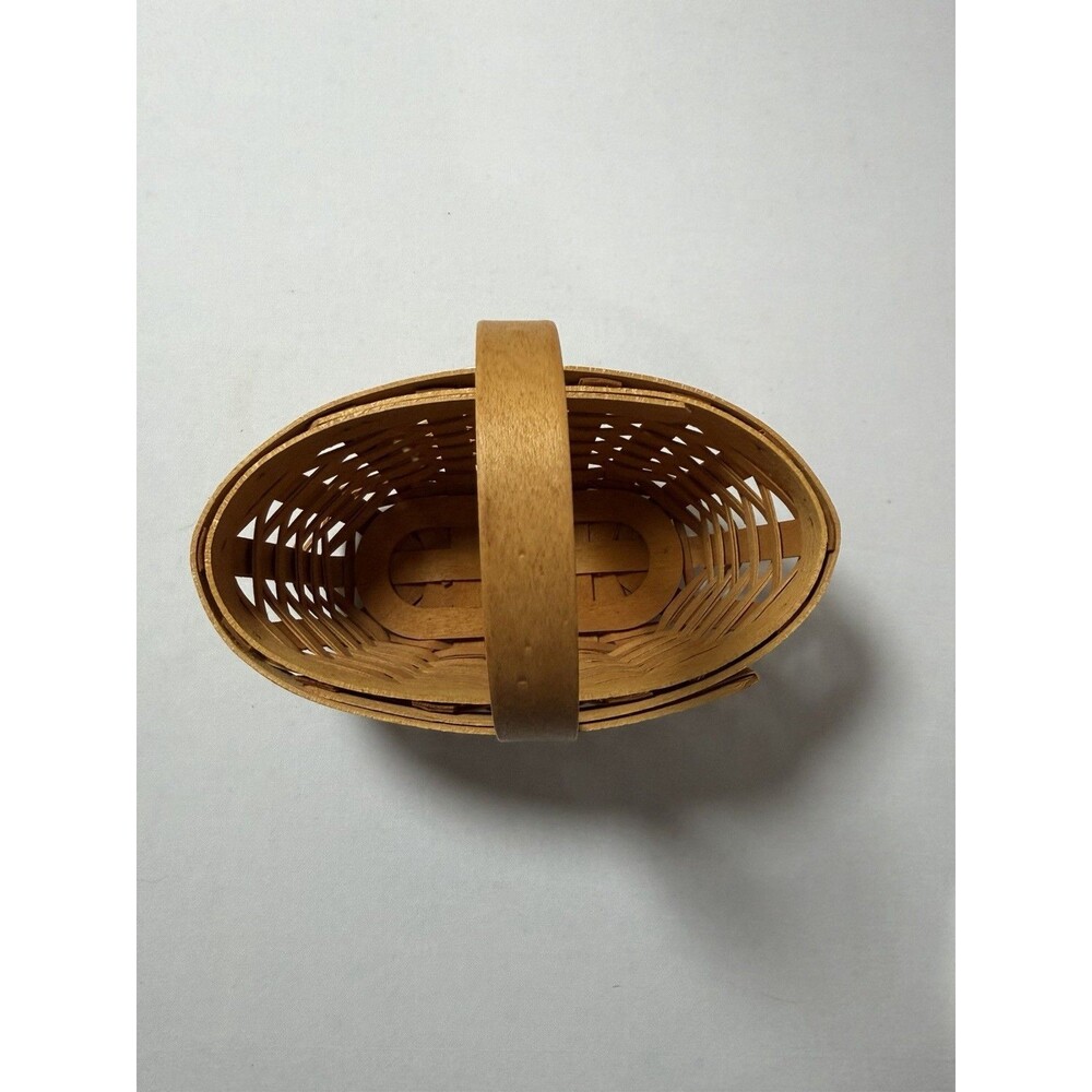 Longaberger Basket 2000 Century Celebration Blue Fabric Liner Plastic Protector - Picture 7 of 12